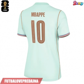 Lacne Ženy Futbalové dres Francúzsko Kylian Mbappe #10 MS 2026 Krátky Rukáv - Preč
